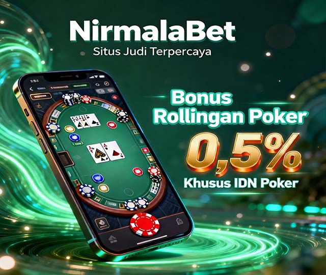 NirmalaBet Slot BRI Terpercaya Bonus Melimpah Setiap Hari